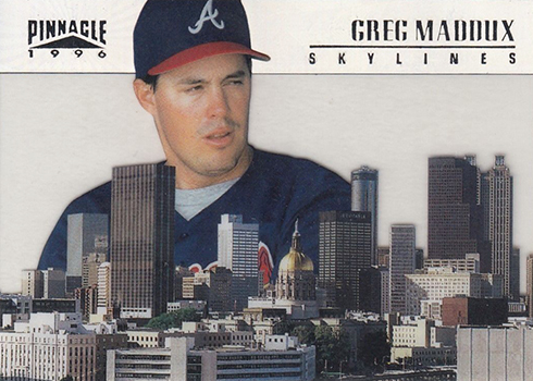 1996 Pinnacle Skylines 3 Greg Maddux