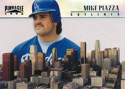 1996 Pinnacle Skylines 7 Mike Piazza