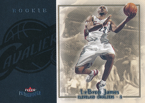 2003-04 Fleer Patchworks LeBron James RC