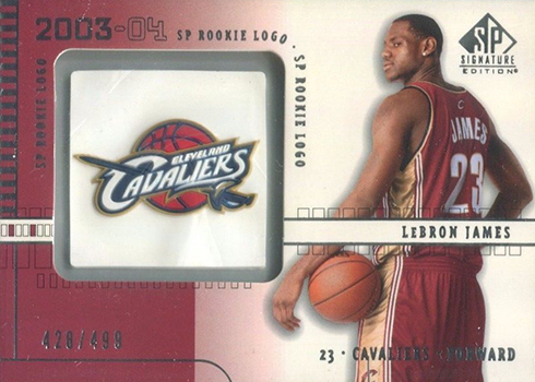 SP GAMEUSED edition/ Lebron James RC