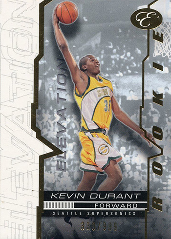 Kevin Durant Rookie Card Rankings and Countdown