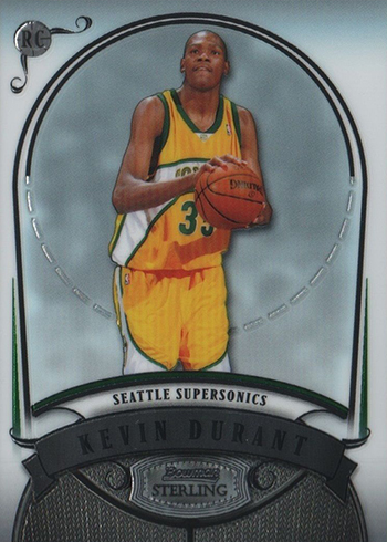 Kevin Durant Rookie Card Rankings and Countdown