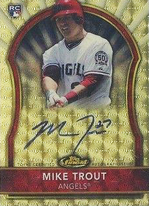 Lot Detail - Mike Trout Game-Worn 2011 Angels Throwback Road