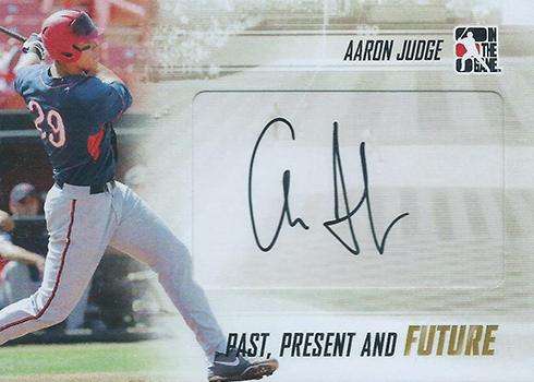 Aaron Judge Facsimile Signature Tribute - The Stadium Studio