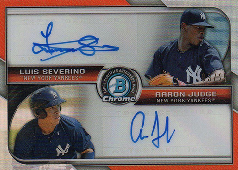 Luis Severino New York Yankees Autographed Topps Grey Majestic Authentic  Jersey with MLB Debut 4/5/15 Inscription - Limited Edition of 40