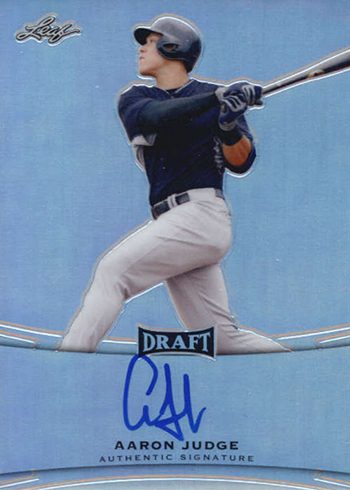 Aaron Judge 2013 Rize Draft Emergence Autographs Black #8