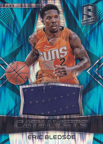 2016-17 Panini Spectra Basketball Catalysts Neon Blue Eric Bledsoe