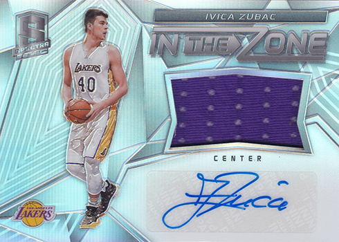 2016-17 Panini Spectra Basketball In the Zone Ivica Zubac