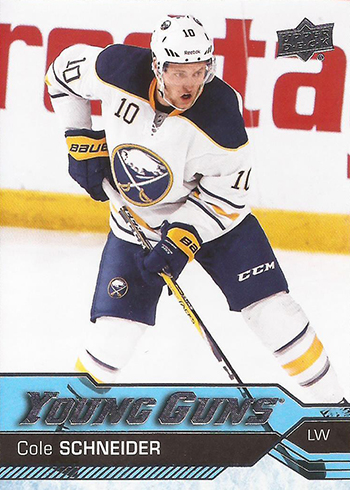 2016-17 Upper Deck Hockey 517 Cole Schneider YG