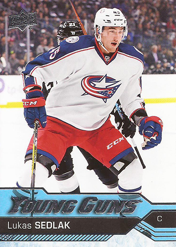 2016-17 Upper Deck Hockey 521 Lukas Sedlak