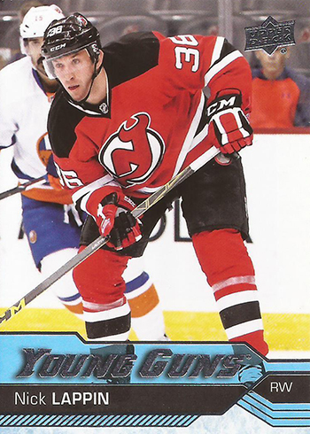 2016-17 Upper Deck Hockey 523 Nick Lappin YG