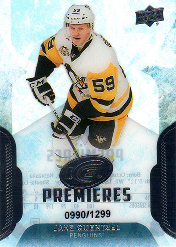 2016-17 Upper Deck Ice Jake Guentzel RC