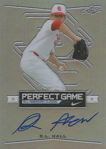 2016 Leaf Metal Perfect Game DL Hall Autograph