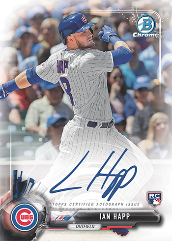 2017 Bowman Lucky Redemption Ian Happ Autograph B