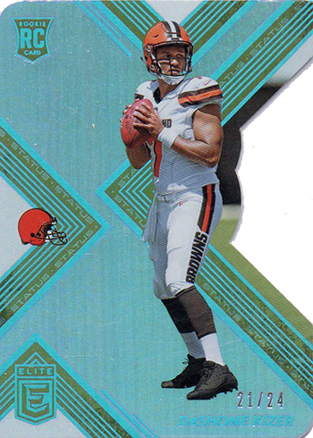 : 2017 Donruss DeShone Kizer Browns Rookie Jersey Football Card  #15 : Collectibles & Fine Art