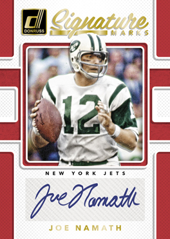 2017 Donruss Football Signature Marks