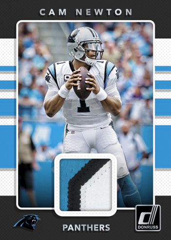 2017 Donruss Football Threads Cam Newton