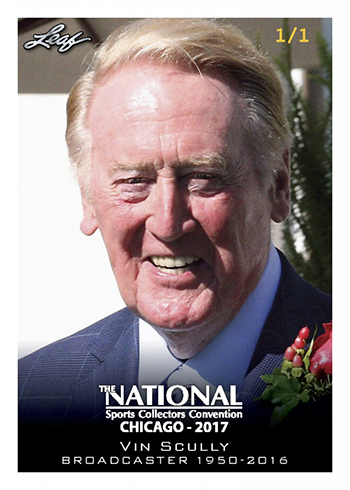 2017 Leaf NSCC Vin Scully