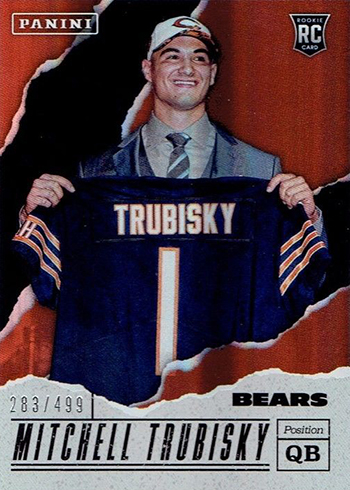 2017 Panini Fathers Day Football Base Rookie Mitchell Trubisky