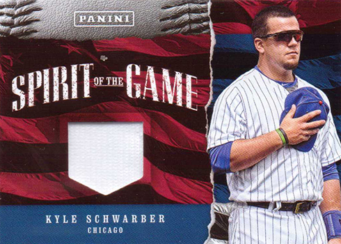 2017 Panini Fathers Day Spirit of the Game Kyle Schwarber