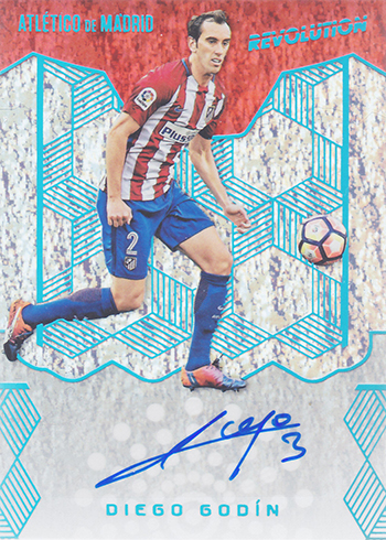 2017 Panini Revolution Soccer Autographs Magna Diego Godin