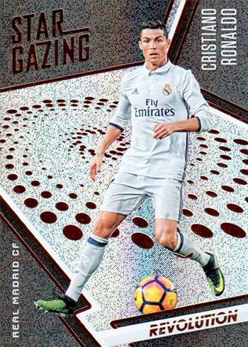 2017 Panini Revolution Soccer Star Gazing Cristiano Ronaldo