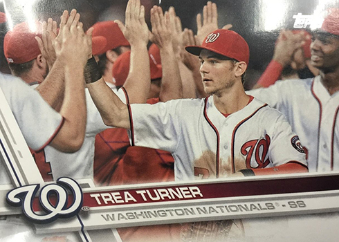 2017 T2 Var 645 Trea Turner