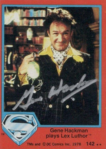 2017 Topps Archives Gene Hackman Buyback Autograph