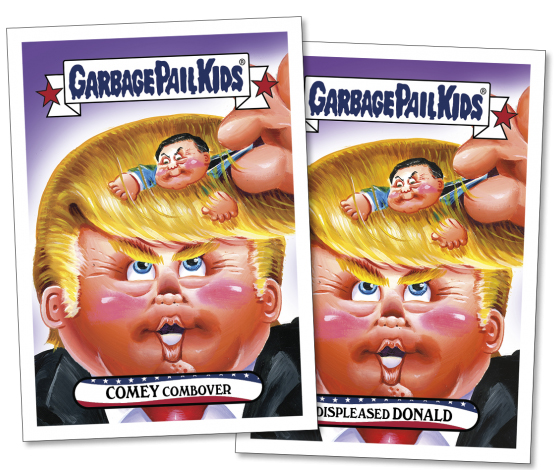 2017 Topps GPK Comedy of Comey 3