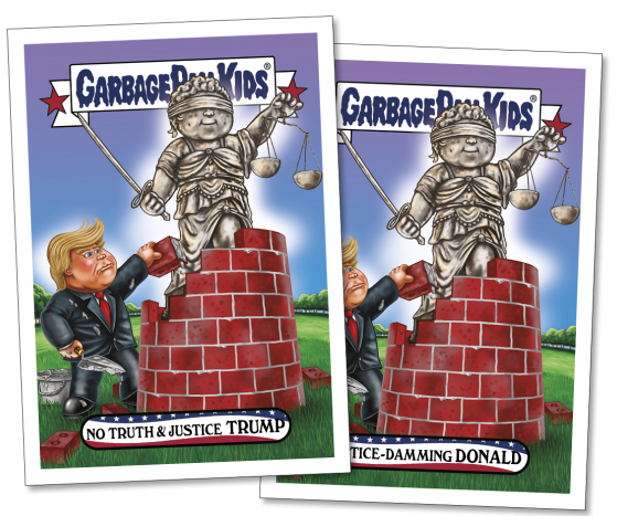 2017 Topps GPK Comedy of Comey 4