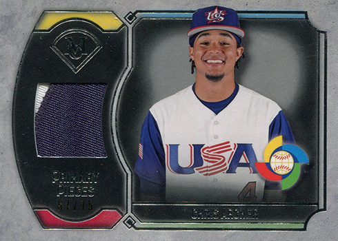 2017 TOPPS MUSEUM COLLECTION BASEBALL JEURYS FAMILIA JERSEY 48/50 CM15