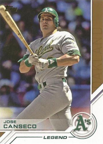 2017 Topps Series 2 Topps Salute Jose Canseco