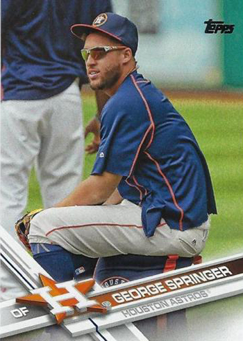 2017 Topps Series 2 Variations 639 George Springer