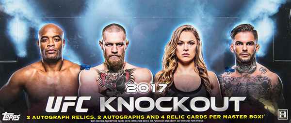 2017 Topps UFC Knockout Hobby Box
