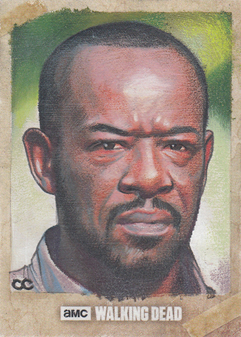 2017 Topps Walking Dead Season 6 Sketch Card Carlos Cabaleiro