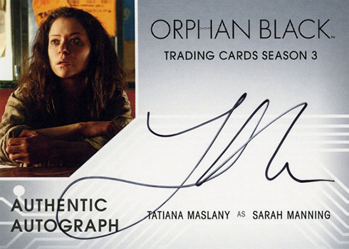 Cryptozoic Orphan Black Season 3 Autographs Tatiana Maslany as Sarah Manning