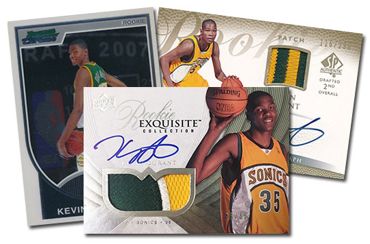 Kevin Durant Rookie Card Rankings and Countdown