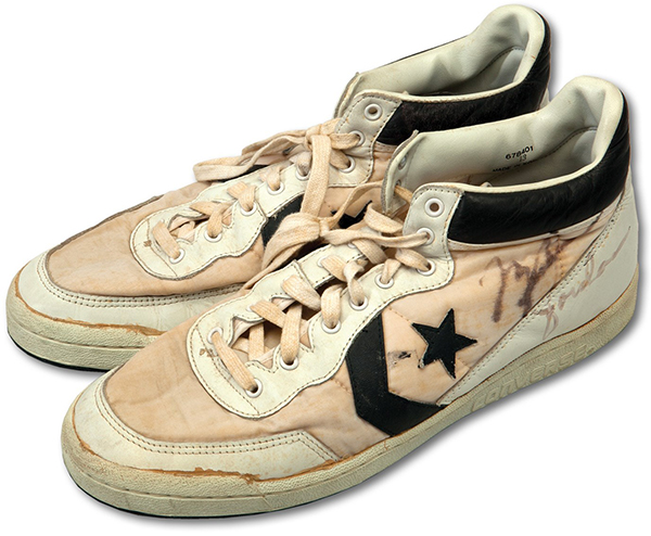 Michael Jordan 1984 Olympic Converse Sneakers Top $190K