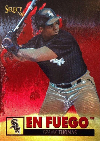 1996 Select En Fuego 2 Frank Thomas