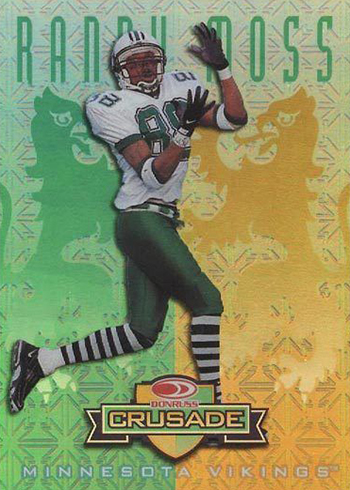 1998 Donruss Crusade 69 Randy Moss