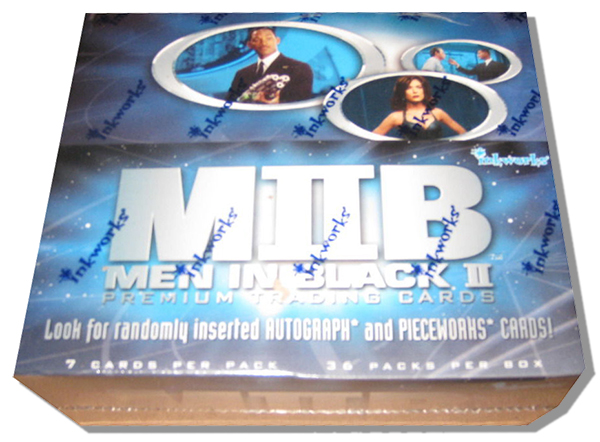 2002 Inkworks Men in Black II Box