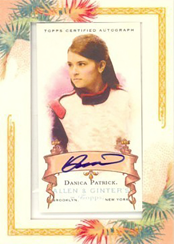 2006 Topps Allen and Ginter Danica Patrick Autograph