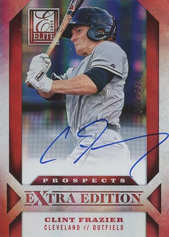 2013 Elite Extra Edition Clint Frazier Autograph