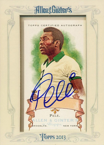 2013 Topps Allen and Ginter Pele Autograph