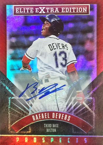 Lost this Rafael Devers rookie auto /10 in a scam back in January