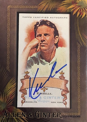 2016 Topps Allen and Ginter Kevin Costner Autograph