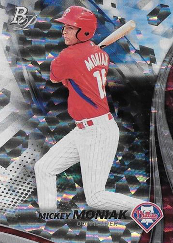 2017 Bowman Platinum Prospects Mickey Moniak Ice