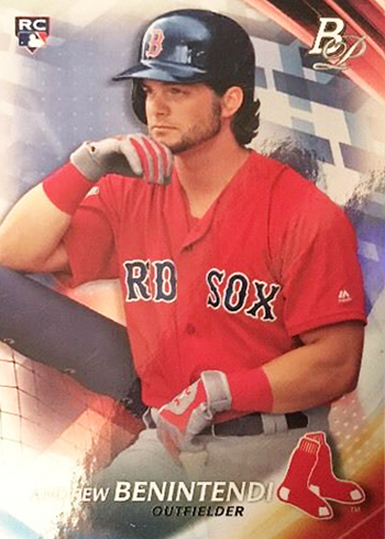 2017 Bowman Platinum Variations Andrew Benintendi