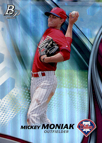 2017 Bowman Platinum Variations Mickey Moniak