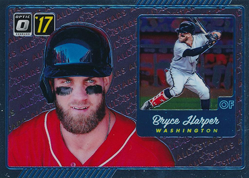 2017 Donruss Optic Baseball All Star Bryce Harper